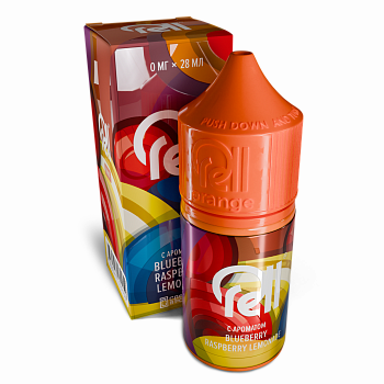 Жидкость для ЭСДН RELL ORANGE "Лимонад Малина Черника" 28мл 0мг.